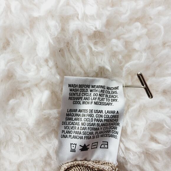 Sweater Cardigan Open 3X Oatmeal Beige Minimalist Quiet Luxury Capsule Soft Girl - Picture 9 of 9